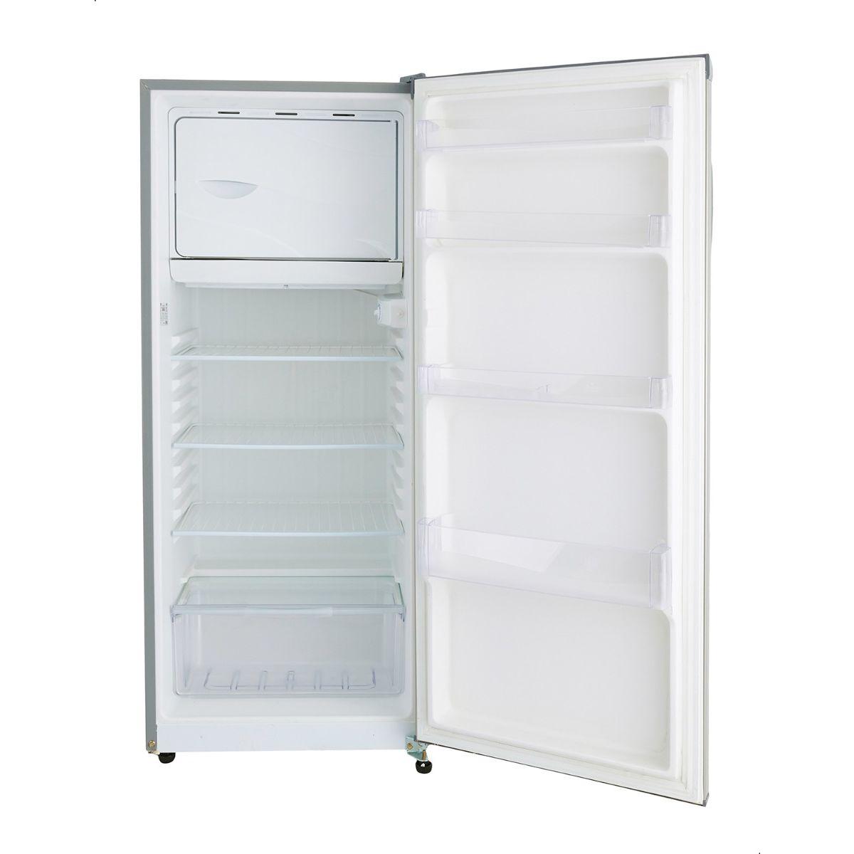 ثلاجة ايديال سوبر جامبو، ديفروست،1 باب، سعة 10 قدم - فضي(ك.11248)