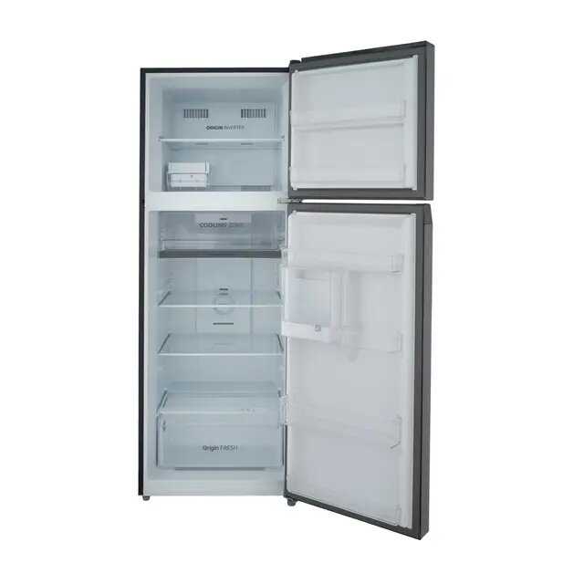 ثلاجه توشيبا 450 لتر زجاج اسود انفرتر /ميديا GR-RT624WE-PGN(22)